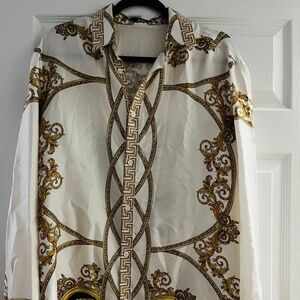 Versace Men’s Silk long sleeve